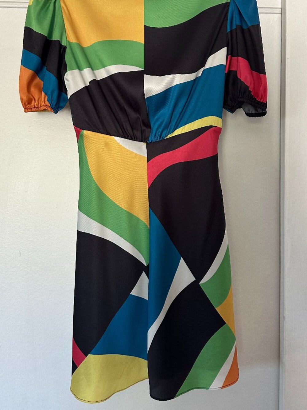 Staud Multi-color Mini Dress - Picture 3 of 5